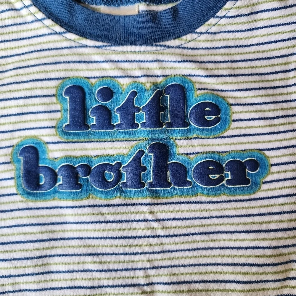 Children's place Little brother onesie size 3-6 mo